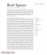 Real spaces : world art history and the rise of Western modernism / David Summers.
