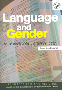 Language and gender : an advanced resource book / Jane Sunderland.