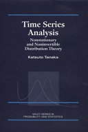 Time series analysis : nonstationary and noninvertible distribution theory / Katsuto Tanaka.