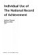 Individual use of the National Record of Achievement / Andrew Thomas, Rebecca Diba.