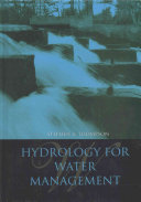 Hydrology for Water Management.