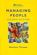 Managing people / Rosemary Thomson.