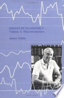 Essays in economics / James Tobin