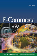 E-commerce law / Paul Todd.