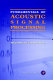 Fundamentals of acoustic signal processing / Mikio Tohyama, Tsunehiko Koike.