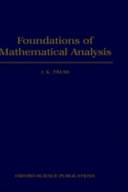 Foundations of mathematical analysis / J.K. Truss.