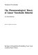 The phenomenological theory of linear viscoelastic behavior : an introduction / Nicholas W. Tschoegl..