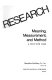 Marketing research : meaning, measurement and method : a text with cases / (by) Donald S. Tull, Del I. Hawkins.