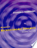 Methods of macroeconomic dynamics / Stephen J. Turnovsky.