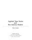 Applied time series and Box-Jenkins models / Walter Vandaele.