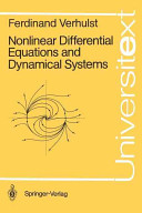 Nonlinear differential equations and dynamical systems.