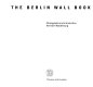 The Berlin Wall book.