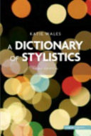 A dictionary of stylistics / Katie Wales.