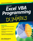 Excel VBA programming for dummies / by John Walkenbach.