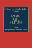 Animal Cell Culture edited by John M. Walker, Jeffrey W. Pollard, John M. Walker.