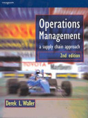 Operations management : a supply chain approach / Derek L. Waller.