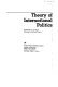 Theory of international politics / (by) Kenneth N. Waltz.