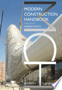 Modern construction handbook Andrew Watts.
