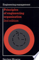 Principles of engineering organization.