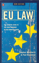 EU law / Stephen Weatherill and Paul Beaumont.
