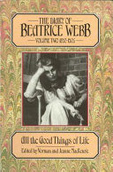 The diary of Beatrice Webb / edited by Norman and Jeanne MacKenzie
