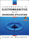 Fundamentals of electromagnetics with engineering applications / Stuart M. Wentworth.