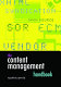 The content management handbook / Martin White.