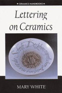 Lettering on ceramics.