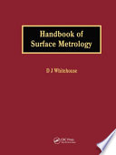 Handbook of surface metrology / David J. Whitehouse.