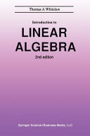 An introduction to linear algebra.