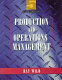Production and operations management : text and cases / Ray Wild.
