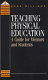 Teaching physical education : a guide for mentors and students / Anne Williams.