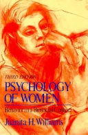 Psychology of women : behavior in a biosocial context / Juanita H. Williams.