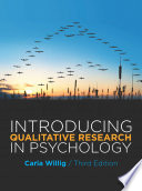 Introducing qualitative research in psychology Carla Willig.
