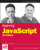 Beginning JavaScript / Paul Wilton, Jeremy McPeak.