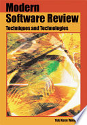 Modern software review techniques and technologies / Yuk Kuen Wong.