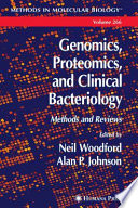 Genomics, Proteomics, and Clinical Bacteriology Methods and Reviews / edited by Neil Woodford, Alan P. Johnson.