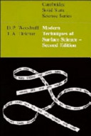 Modern techniques of surface science / D.P. Woodruff & T.A. Delchar.