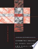 Solutions manual and supplementary materials for Econometric analysis of cross section and panel data.
