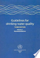 Guidelines for drinking water quality.